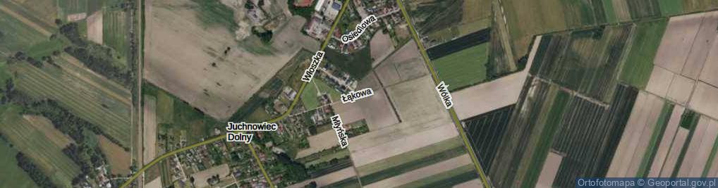 Zdjęcie satelitarne Łąkowa ul.